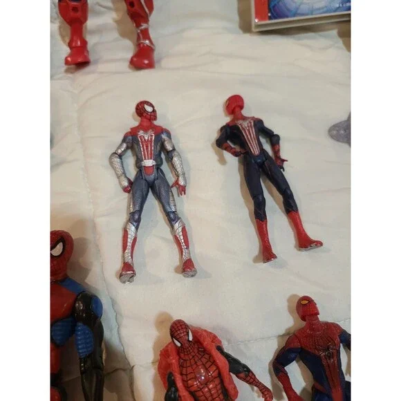 Lot of Marvel Figures Spiderman Captain America Avengers